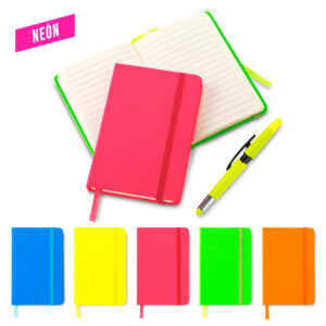 Mini Libreta Neón