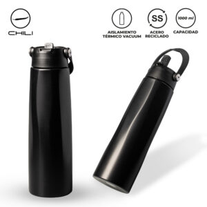 Botilito Metálico Klak Chili 1L