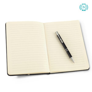 OF-620-3 Set de Cargador Inalámbrico con Libreta y Bolígrafo