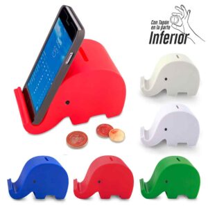 Alcancia con soporte de celular Alcancia con soporte de celular