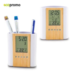 9982 Reloj Portaboligrafo Crystal Bamboo