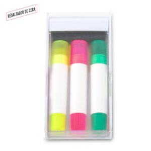 Set de Resaltadores Magicos en Cera Flipper