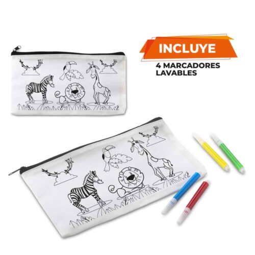 Cartuchera en Cambrel kidz Con Diseño.