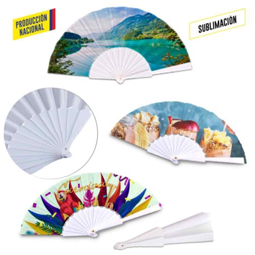 9439 Cuerpo Plastico para Abanico(Tela impresa ProdNal)