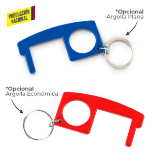 Llavero Plástico Multiusos Anticontacto - Prod Nal