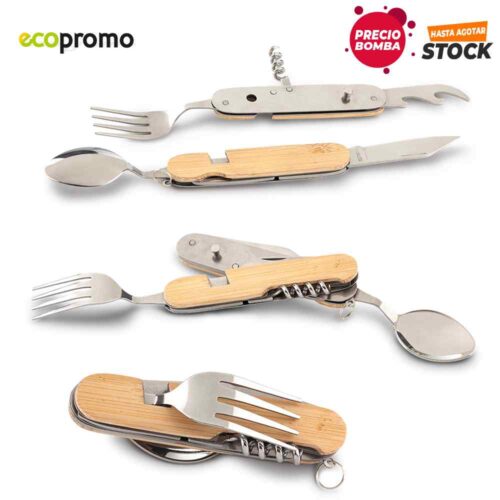 Set de Cubiertos Camping