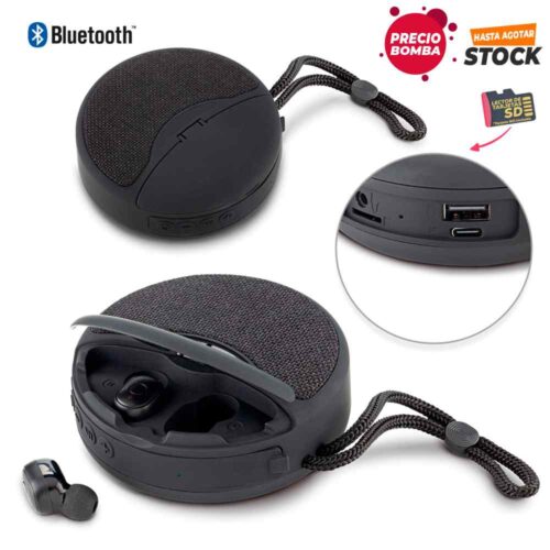 10142 Speaker Bluetooth con Audífonos