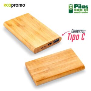 Pila Recargable en Bamboo Nipax 5000mAh II