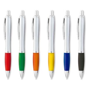 Bolígrafo Ventura Barril Plata