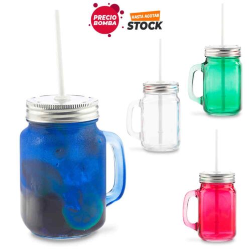 Jarra En Vidrio Kolors 16oz