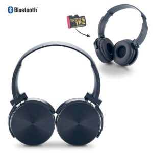 9637 Audifonos Bluetooth DJ II con Lector TF
