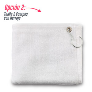 Toalla Golf /Toalla de mano Tundida (acabado fino)