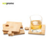 HO-350-2 Set Portavasos Bamboo Puzzle