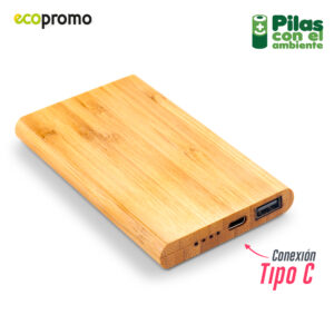 Pila Recargable en Bamboo Nipax 5000mAh II