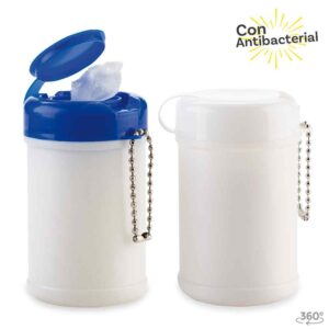 6004 Mini Tarro Paños Humedos Antibacterial 30und
