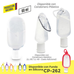 CP-242-2 Gel Antibacterial Transparente-Producción Nacional