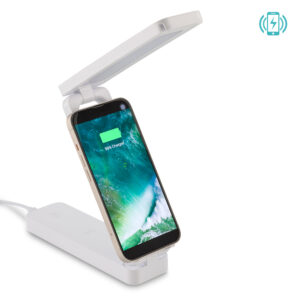 Cargador Inalámbrico con Lámpara Flex
